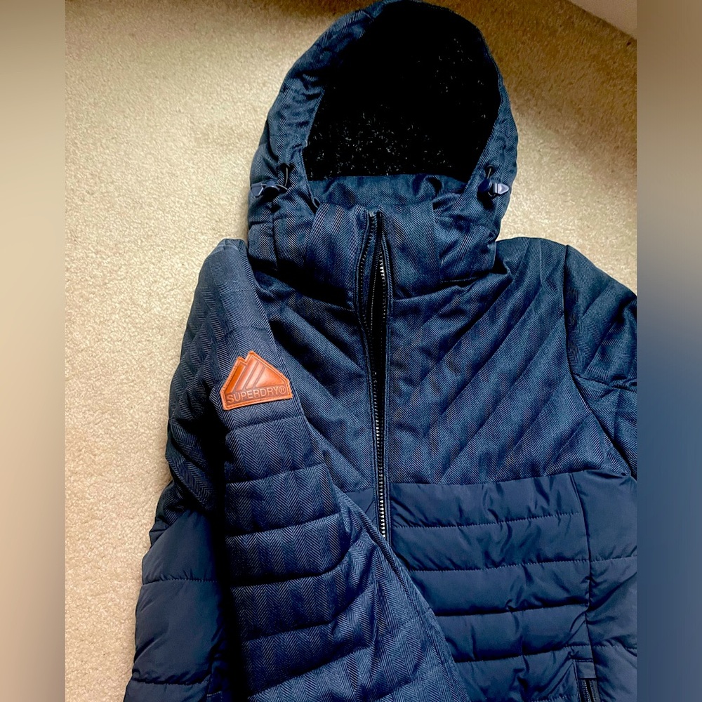 Super dry men’s jacket. Used twice